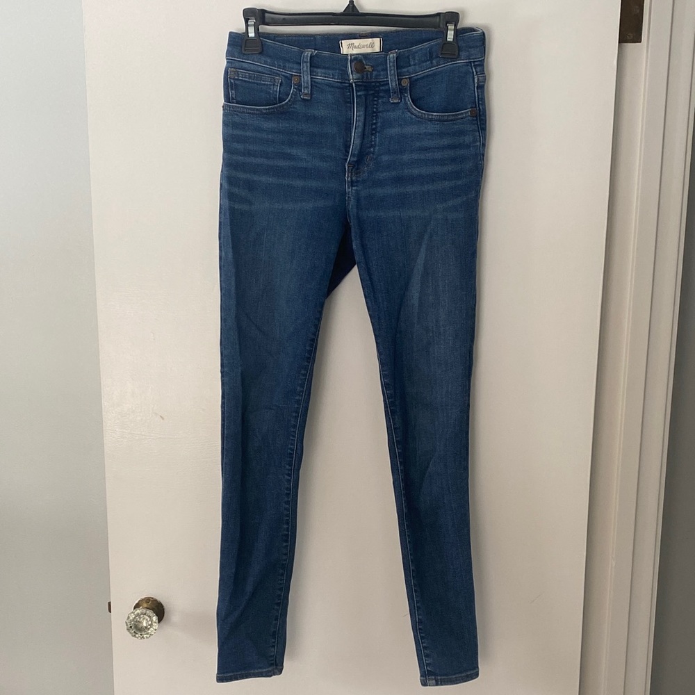 Madewell Women's Dark Blue Skinny Jeans
